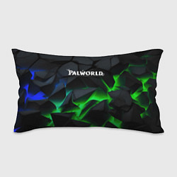 Подушка-антистресс Palworld объемные зеленые камни