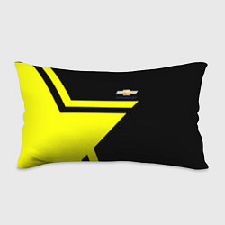 Подушка-антистресс Chevrolet yellow star, цвет: 3D-принт