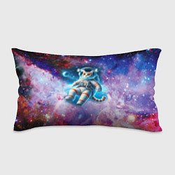 Подушка-антистресс The cat is a brave cosmonaut - ai art