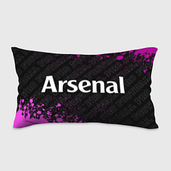 Подушка-антистресс Arsenal pro football по-горизонтали, цвет: 3D-принт