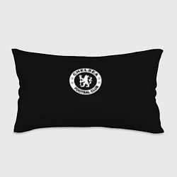 Подушка-антистресс Chelsea fc белое лого, цвет: 3D-принт