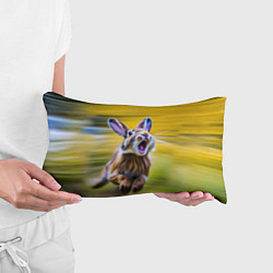 Подушка-антистресс Крик бегущего зайца, цвет: 3D-принт — фото 2