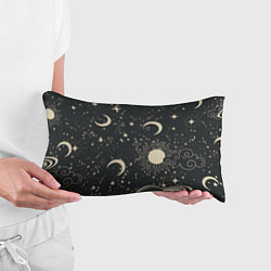 Подушка-антистресс Звёздная карта с лунами и солнцем, цвет: 3D-принт — фото 2