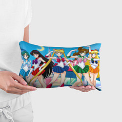 Подушка-антистресс Sailor Moon Усаги Ами Рей Макото Минако, цвет: 3D-принт — фото 2