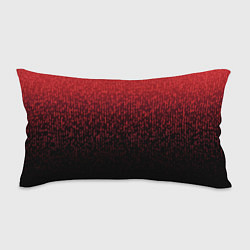 Подушка-антистресс Градиент мозаика красно-чёрный, цвет: 3D-принт
