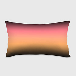Подушка-антистресс Градиент затемнённый розово-жёлтый, цвет: 3D-принт