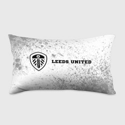 Подушка-антистресс Leeds United sport на светлом фоне по-горизонтали