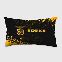 Подушка-антистресс Benfica - gold gradient по-горизонтали