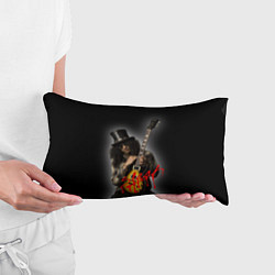 Подушка-антистресс Slash музыкант группы Guns N Roses, цвет: 3D-принт — фото 2