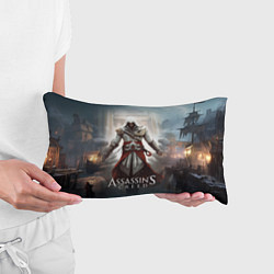 Подушка-антистресс Assassins creed poster game, цвет: 3D-принт — фото 2