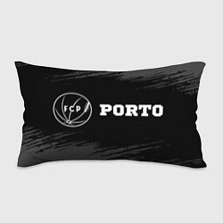 Подушка-антистресс Porto sport на темном фоне по-горизонтали