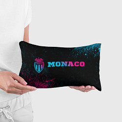 Подушка-антистресс Monaco - neon gradient по-горизонтали, цвет: 3D-принт — фото 2