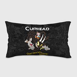 Подушка-антистресс Cuphead - devil play game, цвет: 3D-принт