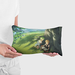 Подушка-антистресс Реинкарнация Безработного Рудеус Сильфиетта, цвет: 3D-принт — фото 2