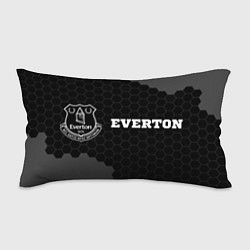 Подушка-антистресс Everton sport на темном фоне по-горизонтали