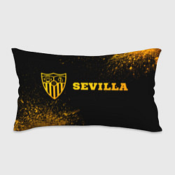 Подушка-антистресс Sevilla - gold gradient по-горизонтали
