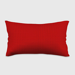 Подушка-антистресс Узор в стиле ар-деко красного цвета, цвет: 3D-принт