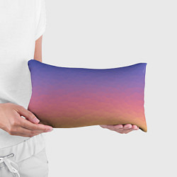 Подушка-антистресс Эффект рассвета градиентом с кристаллизацией, цвет: 3D-принт — фото 2