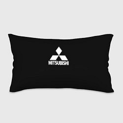 Подушка-антистресс Mitsubishi logo white