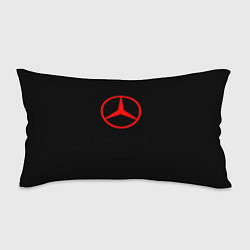 Подушка-антистресс Mercedes logo red, цвет: 3D-принт