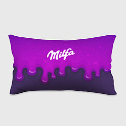 Подушка-антистресс Милфа фиолетовые капли, цвет: 3D-принт