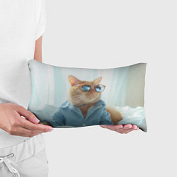 Подушка-антистресс Альфа кот, цвет: 3D-принт — фото 2