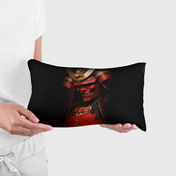 Подушка-антистресс Демон самурай Они - красный, цвет: 3D-принт — фото 2