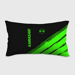 Подушка-антистресс Kawasaki - logo, цвет: 3D-принт