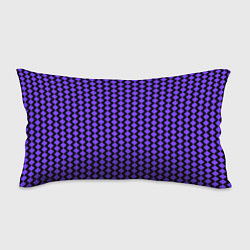Подушка-антистресс Паттерн фиолетовые ромбы, цвет: 3D-принт