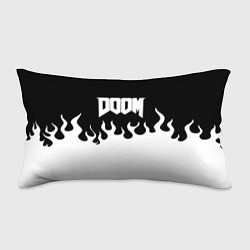 Подушка-антистресс Doom fire white, цвет: 3D-принт