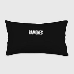 Подушка-антистресс Ramones white logo, цвет: 3D-принт