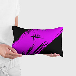 Подушка-антистресс Dead by daylight краски абстракция, цвет: 3D-принт — фото 2