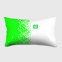 Подушка-антистресс Xbox кислотные зеленые краски, цвет: 3D-принт