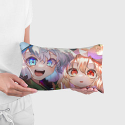 Подушка-антистресс Touhou Project Койши Комейдзи и Фландр Скарлет мил, цвет: 3D-принт — фото 2