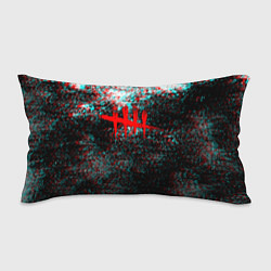 Подушка-антистресс Dead by daylight краски глитч