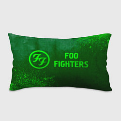 Подушка-антистресс Foo Fighters - green gradient по-горизонтали