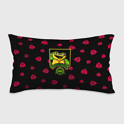 Подушка-антистресс Боевые жабы паттерн