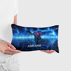 Подушка-антистресс Deadlock Abrams синие молнии, цвет: 3D-принт — фото 2