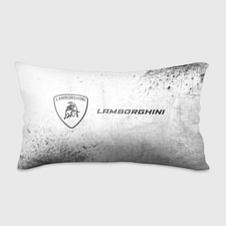 Подушка-антистресс Lamborghini - white gradient по-горизонтали, цвет: 3D-принт