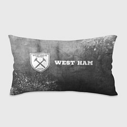 Подушка-антистресс West Ham - grey gradient по-горизонтали