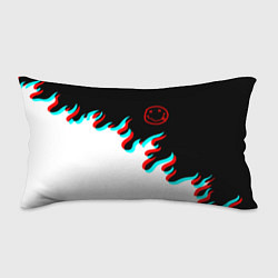 Подушка-антистресс Нирвана глитч огонь