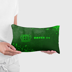 Подушка-антистресс Bayer 04 - green gradient по-горизонтали, цвет: 3D-принт — фото 2