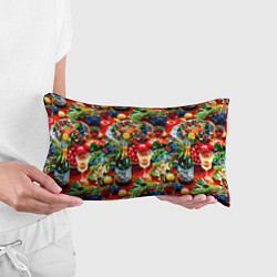 Подушка-антистресс Новогодние угощения, цвет: 3D-принт — фото 2