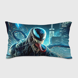 Подушка-антистресс Venom in metropolis - ai art neon fantasy, цвет: 3D-принт