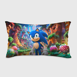 Подушка-антистресс Sonic красочный мир, цвет: 3D-принт