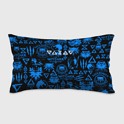 Подушка-антистресс The Witcher logo pattern, цвет: 3D-принт