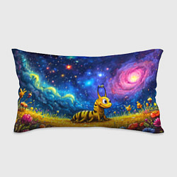 Подушка-антистресс Гусеничка в космосе, цвет: 3D-принт