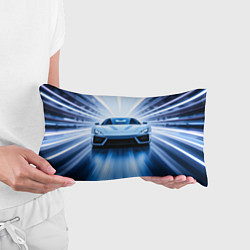 Подушка-антистресс Спорткар на скорости, цвет: 3D-принт — фото 2