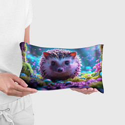 Подушка-антистресс Ёжики в сказаочном лесу, цвет: 3D-принт — фото 2