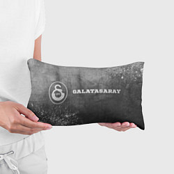 Подушка-антистресс Galatasaray - grey gradient по-горизонтали, цвет: 3D-принт — фото 2